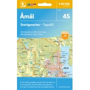 45 Åmål Sverigeserien 1:50 000